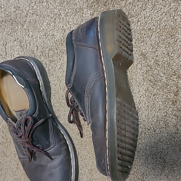Men\'s Vintage Dr. Marten Leather Shoes, Brown, Size 10 main image 7